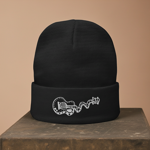 Acoustic Guitar Beanie
